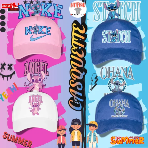 (CASQUETTE (Stitch & Angel
