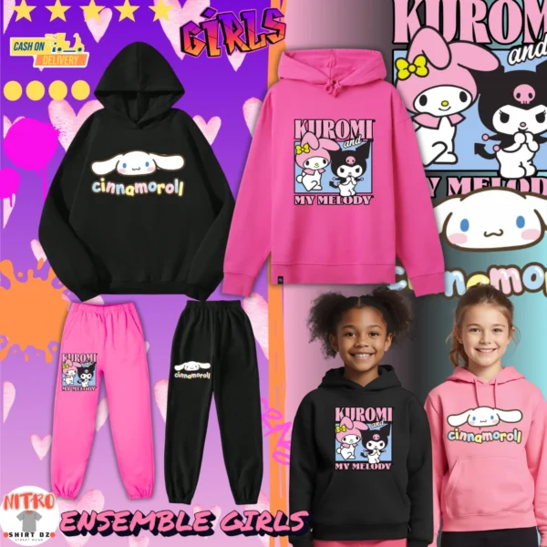 ensemble Cinnamoroll Melody Kuromi